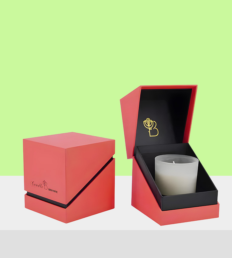 Flip Top Candle Packaging